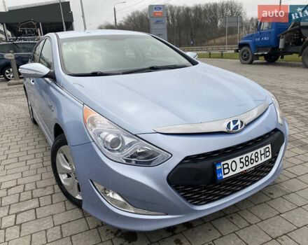 Синий Хендай Соната, объемом двигателя 2.4 л и пробегом 256 тыс. км за 10200 $, фото 3 на Automoto.ua