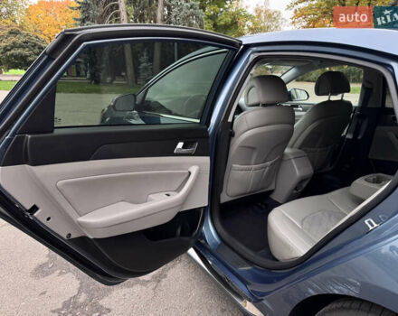 Синий Хендай Соната, объемом двигателя 2.36 л и пробегом 174 тыс. км за 12500 $, фото 42 на Automoto.ua