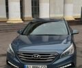 Синий Хендай Соната, объемом двигателя 2.36 л и пробегом 174 тыс. км за 12500 $, фото 5 на Automoto.ua
