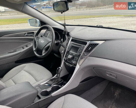 Синий Хендай Соната, объемом двигателя 2.4 л и пробегом 256 тыс. км за 10200 $, фото 5 на Automoto.ua