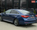 Синий Хендай Соната, объемом двигателя 2.36 л и пробегом 170 тыс. км за 9500 $, фото 7 на Automoto.ua