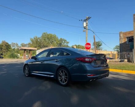 Синий Хендай Соната, объемом двигателя 2 л и пробегом 75 тыс. км за 5100 $, фото 4 на Automoto.ua