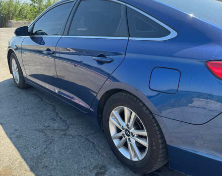 Синій Хендай Соната, об'ємом двигуна 2.36 л та пробігом 118 тис. км за 10500 $, фото 8 на Automoto.ua