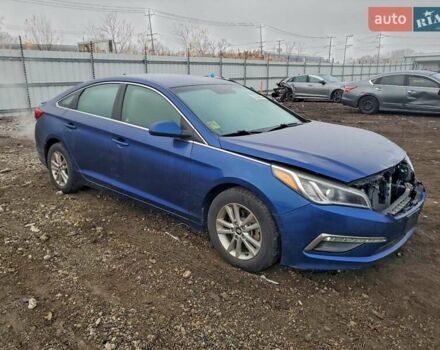 Синий Хендай Соната, объемом двигателя 2.4 л и пробегом 63 тыс. км за 1000 $, фото 3 на Automoto.ua