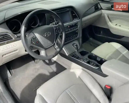 Синий Хендай Соната, объемом двигателя 2.36 л и пробегом 145 тыс. км за 10500 $, фото 18 на Automoto.ua