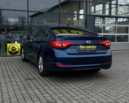 Синій Хендай Соната, об'ємом двигуна 2.4 л та пробігом 127 тис. км за 10500 $, фото 4 на Automoto.ua