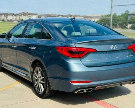 Синій Хендай Соната, об'ємом двигуна 2 л та пробігом 72 тис. км за 6500 $, фото 3 на Automoto.ua