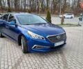 Синий Хендай Соната, объемом двигателя 2.36 л и пробегом 110 тыс. км за 8450 $, фото 2 на Automoto.ua