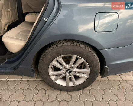 Синій Хендай Соната, об'ємом двигуна 2.36 л та пробігом 132 тис. км за 10500 $, фото 17 на Automoto.ua