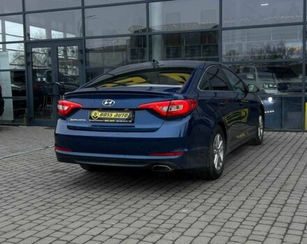 Синій Хендай Соната, об'ємом двигуна 2.4 л та пробігом 127 тис. км за 10500 $, фото 6 на Automoto.ua