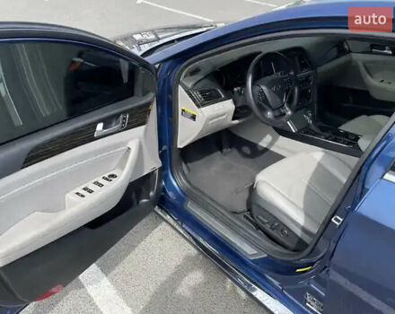 Синий Хендай Соната, объемом двигателя 2.36 л и пробегом 145 тыс. км за 10500 $, фото 17 на Automoto.ua