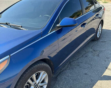 Синій Хендай Соната, об'ємом двигуна 2.36 л та пробігом 118 тис. км за 10500 $, фото 14 на Automoto.ua