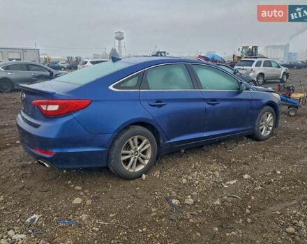 Синий Хендай Соната, объемом двигателя 2.4 л и пробегом 63 тыс. км за 1000 $, фото 2 на Automoto.ua