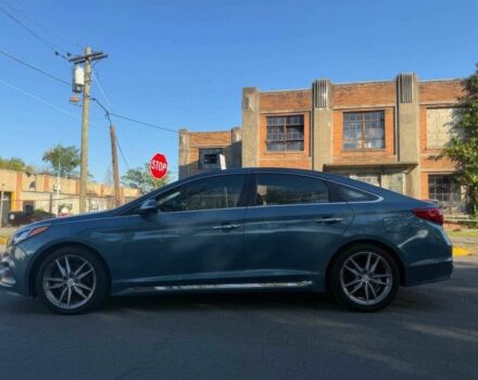 Синій Хендай Соната, об'ємом двигуна 2 л та пробігом 80 тис. км за 9000 $, фото 5 на Automoto.ua