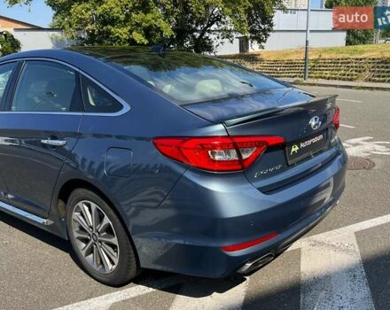 Синий Хендай Соната, объемом двигателя 2.36 л и пробегом 117 тыс. км за 12999 $, фото 11 на Automoto.ua