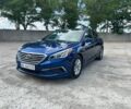 Синий Хендай Соната, объемом двигателя 2.4 л и пробегом 140 тыс. км за 8600 $, фото 1 на Automoto.ua
