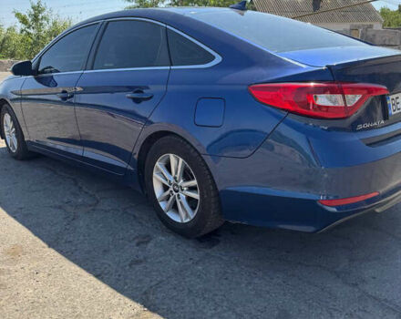 Синій Хендай Соната, об'ємом двигуна 2.36 л та пробігом 118 тис. км за 10500 $, фото 9 на Automoto.ua