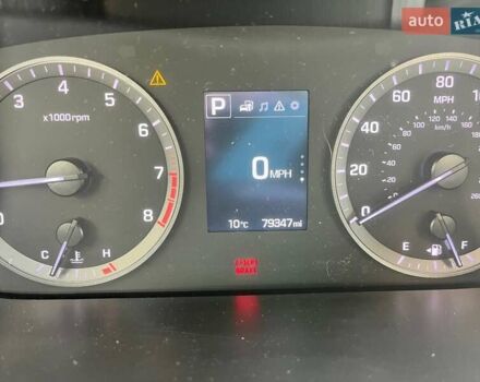 Синій Хендай Соната, об'ємом двигуна 2.4 л та пробігом 127 тис. км за 10500 $, фото 27 на Automoto.ua