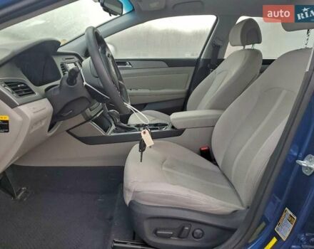 Синий Хендай Соната, объемом двигателя 2.4 л и пробегом 63 тыс. км за 1000 $, фото 6 на Automoto.ua