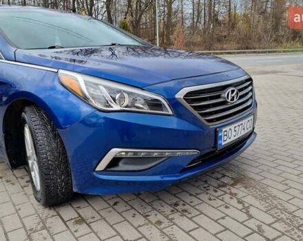 Синий Хендай Соната, объемом двигателя 2.36 л и пробегом 110 тыс. км за 8450 $, фото 15 на Automoto.ua