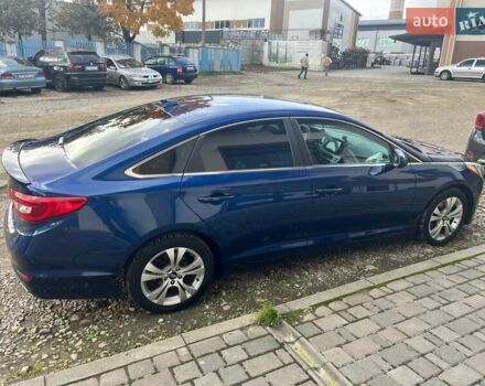 Синій Хендай Соната, об'ємом двигуна 2.4 л та пробігом 127 тис. км за 10500 $, фото 7 на Automoto.ua