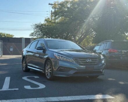 Синій Хендай Соната, об'ємом двигуна 2 л та пробігом 80 тис. км за 9000 $, фото 1 на Automoto.ua