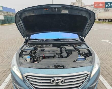 Синий Хендай Соната, объемом двигателя 2.36 л и пробегом 100 тыс. км за 9999 $, фото 24 на Automoto.ua
