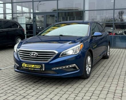 Синій Хендай Соната, об'ємом двигуна 2.4 л та пробігом 127 тис. км за 10500 $, фото 2 на Automoto.ua
