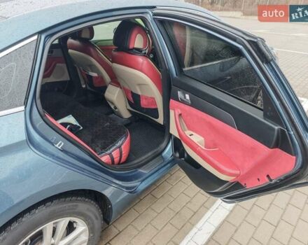 Синий Хендай Соната, объемом двигателя 2.36 л и пробегом 100 тыс. км за 9999 $, фото 16 на Automoto.ua