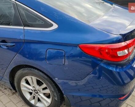 Синий Хендай Соната, объемом двигателя 2.36 л и пробегом 110 тыс. км за 8450 $, фото 9 на Automoto.ua