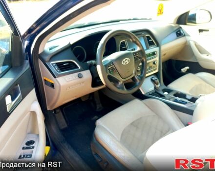 Синій Хендай Соната, об'ємом двигуна 2.4 л та пробігом 210 тис. км за 5300 $, фото 4 на Automoto.ua