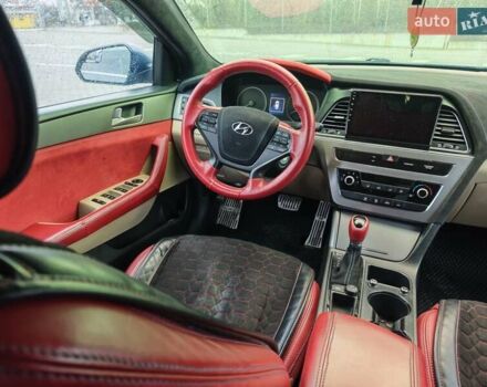 Синий Хендай Соната, объемом двигателя 2.36 л и пробегом 100 тыс. км за 9999 $, фото 13 на Automoto.ua