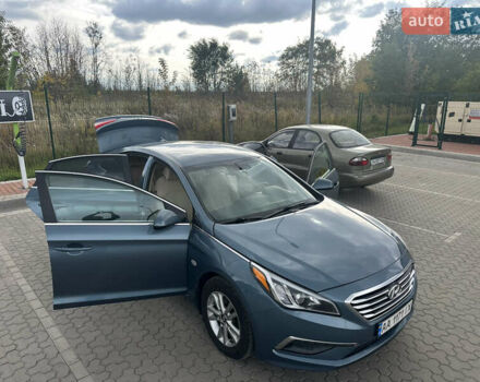 Синій Хендай Соната, об'ємом двигуна 2.36 л та пробігом 132 тис. км за 10500 $, фото 30 на Automoto.ua