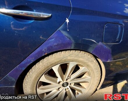 Синій Хендай Соната, об'ємом двигуна 2.4 л та пробігом 210 тис. км за 5300 $, фото 6 на Automoto.ua