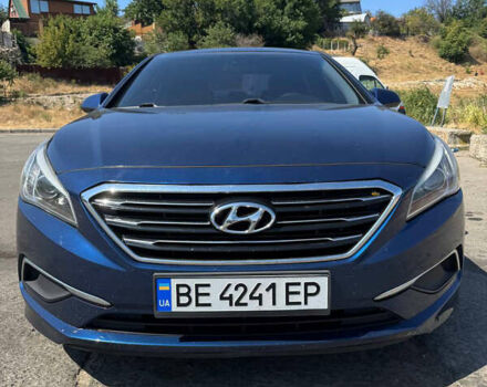 Синій Хендай Соната, об'ємом двигуна 2.36 л та пробігом 118 тис. км за 10500 $, фото 2 на Automoto.ua
