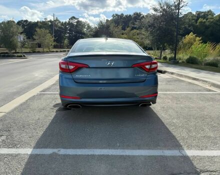 Синий Хендай Соната, объемом двигателя 2.4 л и пробегом 80 тыс. км за 7000 $, фото 5 на Automoto.ua