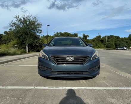 Синий Хендай Соната, объемом двигателя 2.4 л и пробегом 80 тыс. км за 7000 $, фото 1 на Automoto.ua