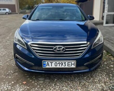 Синій Хендай Соната, об'ємом двигуна 2.4 л та пробігом 127 тис. км за 10500 $, фото 22 на Automoto.ua