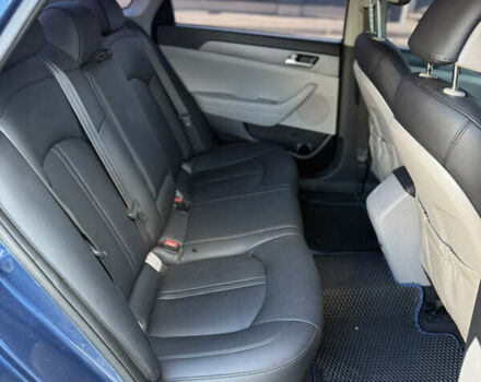 Синий Хендай Соната, объемом двигателя 2.36 л и пробегом 220 тыс. км за 8550 $, фото 16 на Automoto.ua