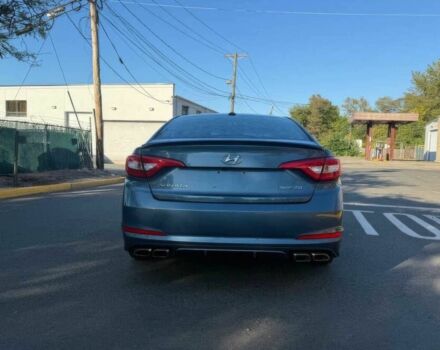 Синій Хендай Соната, об'ємом двигуна 2 л та пробігом 80 тис. км за 9000 $, фото 4 на Automoto.ua