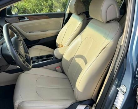 Синий Хендай Соната, объемом двигателя 2.4 л и пробегом 80 тыс. км за 7000 $, фото 7 на Automoto.ua