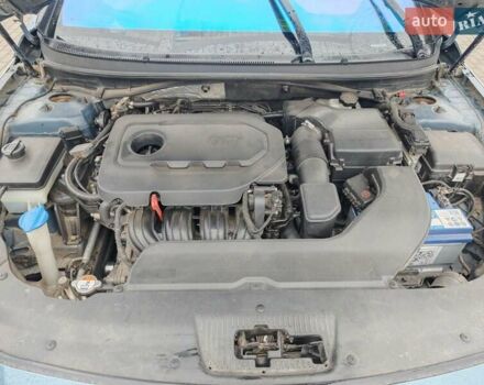 Синий Хендай Соната, объемом двигателя 2.36 л и пробегом 100 тыс. км за 9999 $, фото 25 на Automoto.ua