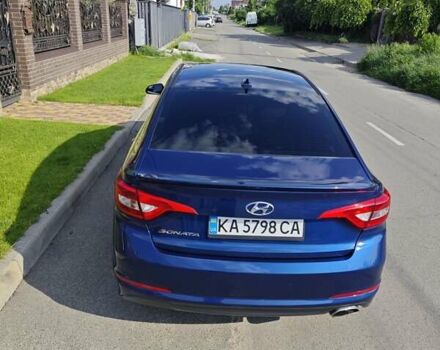 Синій Хендай Соната, об'ємом двигуна 2.36 л та пробігом 234 тис. км за 9600 $, фото 13 на Automoto.ua