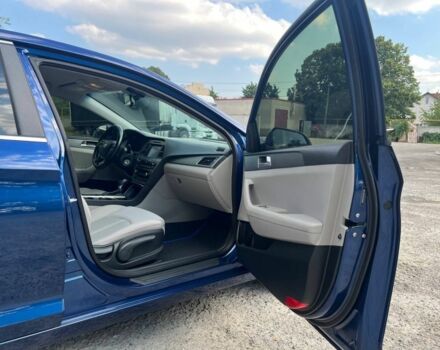 Синий Хендай Соната, объемом двигателя 2.4 л и пробегом 140 тыс. км за 8600 $, фото 6 на Automoto.ua