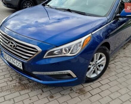 Синий Хендай Соната, объемом двигателя 2.36 л и пробегом 110 тыс. км за 8450 $, фото 13 на Automoto.ua