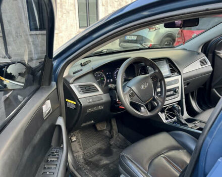 Синий Хендай Соната, объемом двигателя 2 л и пробегом 225 тыс. км за 12500 $, фото 8 на Automoto.ua