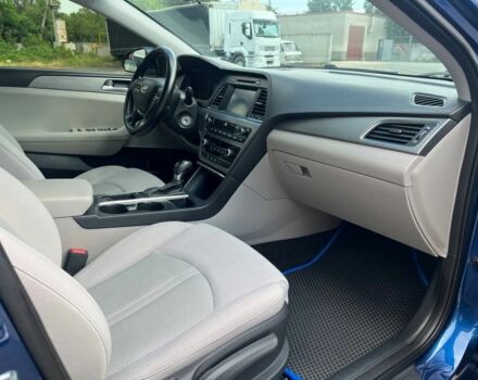 Синий Хендай Соната, объемом двигателя 2.4 л и пробегом 140 тыс. км за 8600 $, фото 7 на Automoto.ua