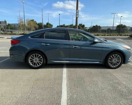 Синий Хендай Соната, объемом двигателя 2.4 л и пробегом 73 тыс. км за 5000 $, фото 7 на Automoto.ua