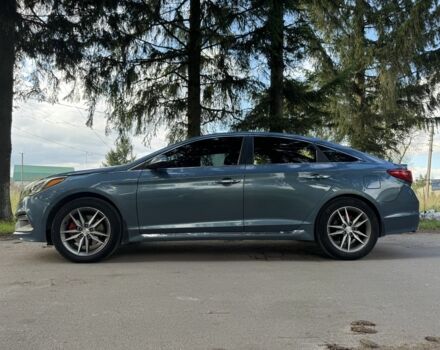 Синій Хендай Соната, об'ємом двигуна 2 л та пробігом 181 тис. км за 11000 $, фото 2 на Automoto.ua