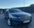 Синий Хендай Соната, объемом двигателя 2.4 л и пробегом 157 тыс. км за 9702 $, фото 1 на Automoto.ua